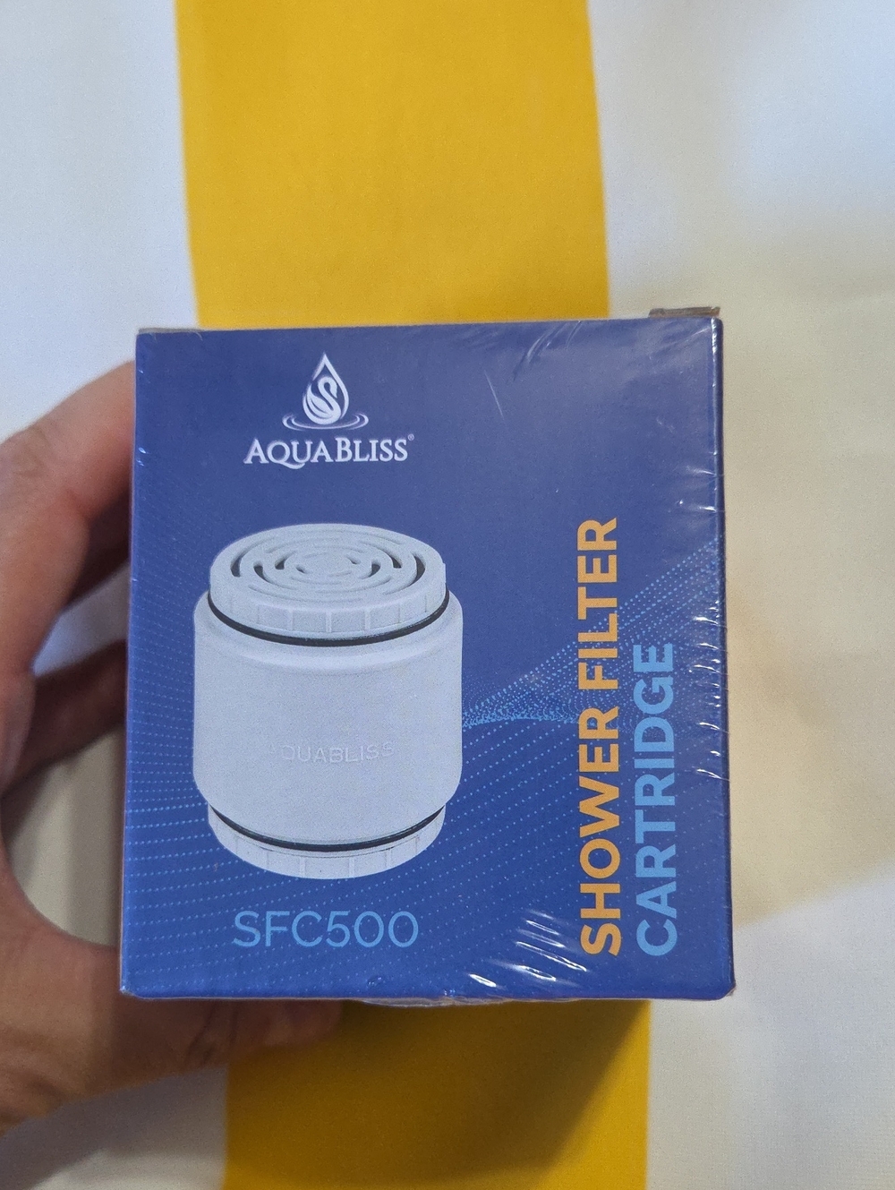 AquaBliss HD Replacement Cartridge SFC500 - Orange & White Box